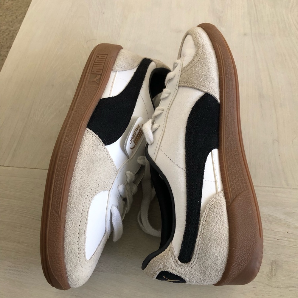 Puma Palermo Ortholite Sneakers Retro Style WOMENS Size 7.5 - Picture 7 of 12